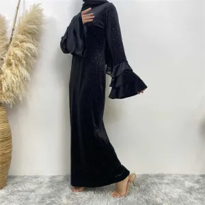 عبايات لامعه Colorful abayas