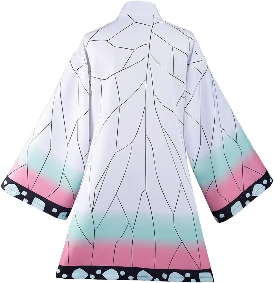 Anime Kimono Cosplay Costume Robe Cloak Halloween Outfit