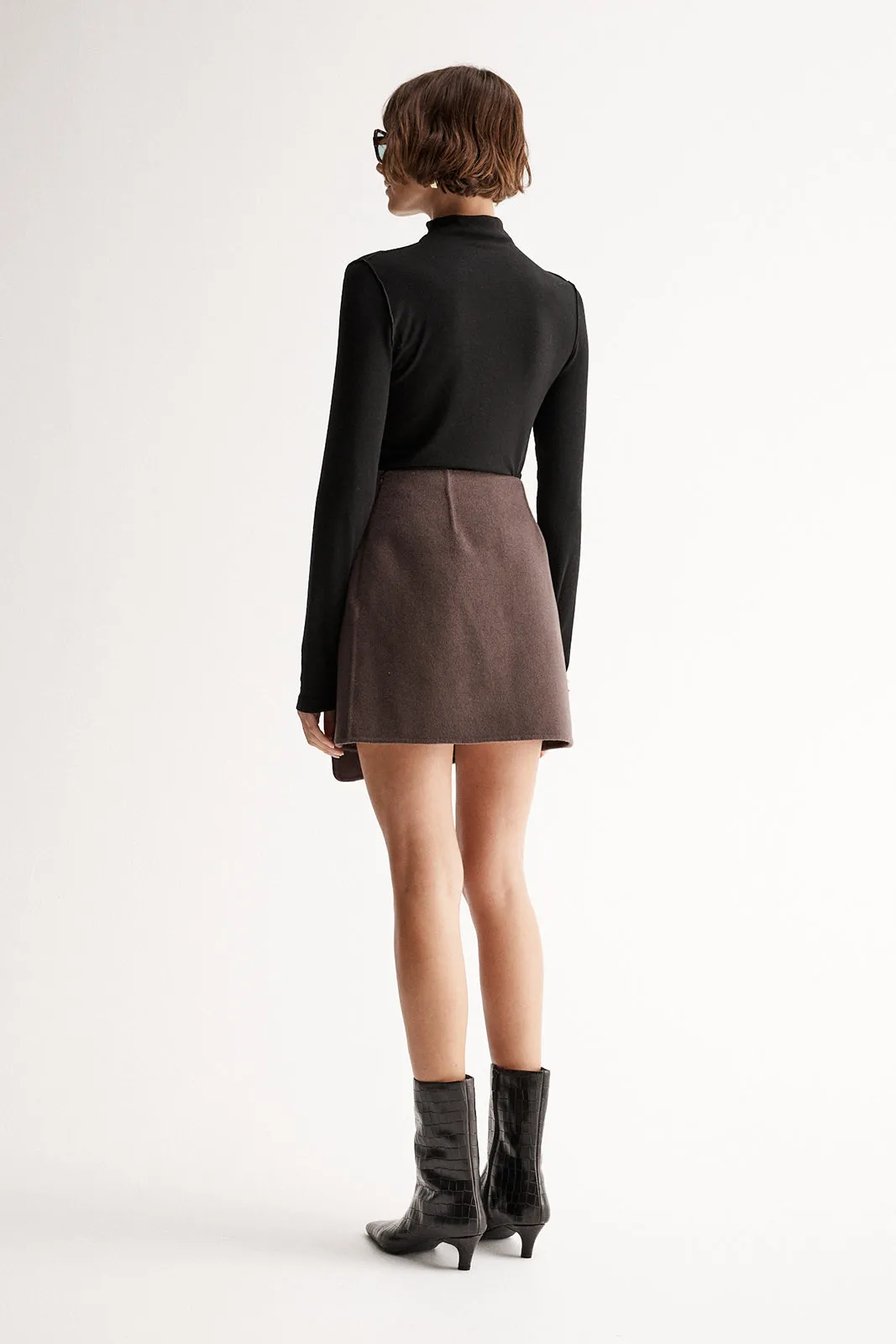 Arna Mini Skirt Chocolate