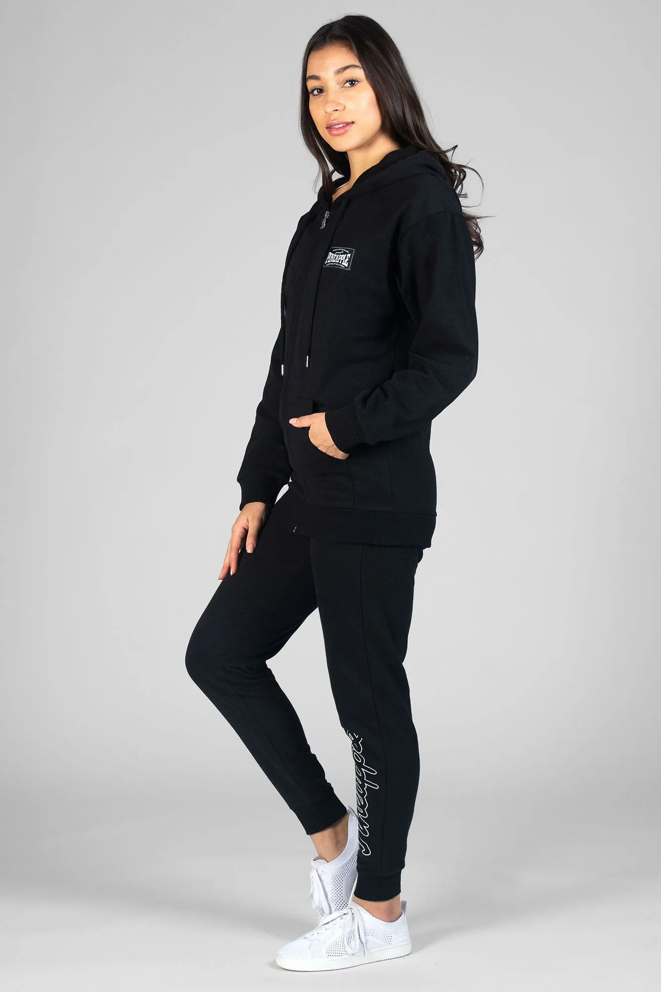 Badge Zip Hoodie