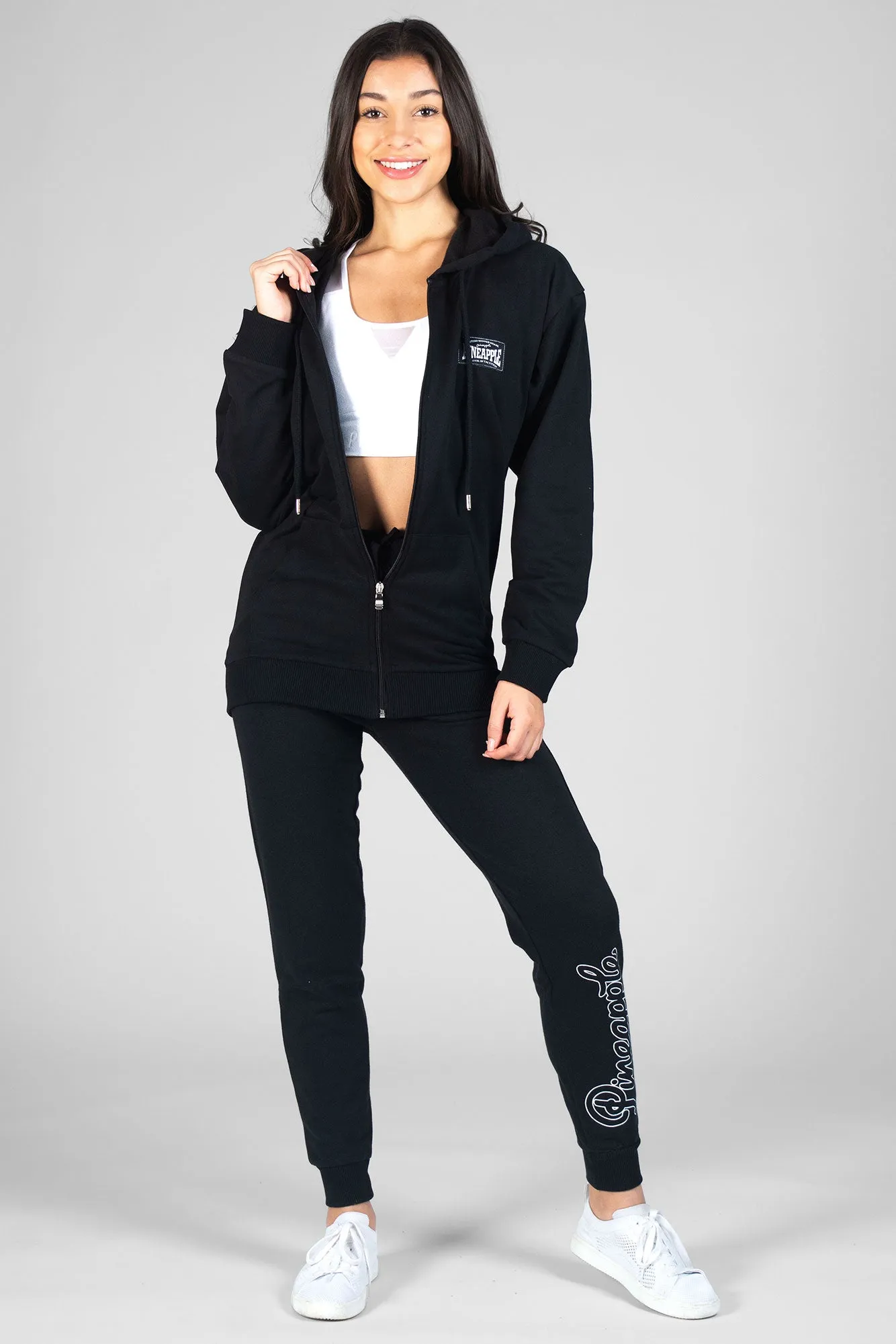 Badge Zip Hoodie