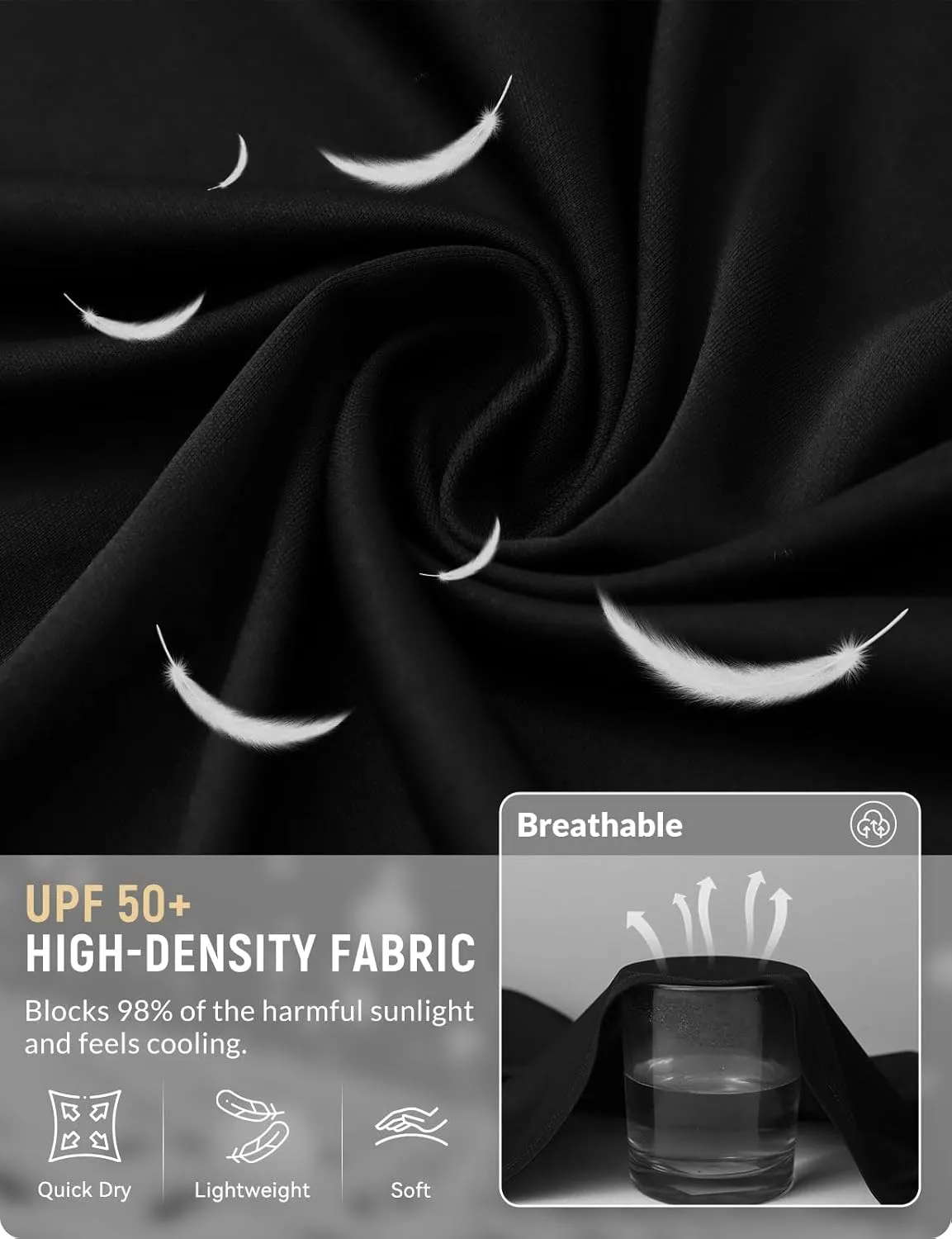 baleaf Women's 2025 UPF 50  Cropped Cover Up Cardigan Tie Front Lightweight Summer Sun Wrap SPF Shirts Beach Outdoor