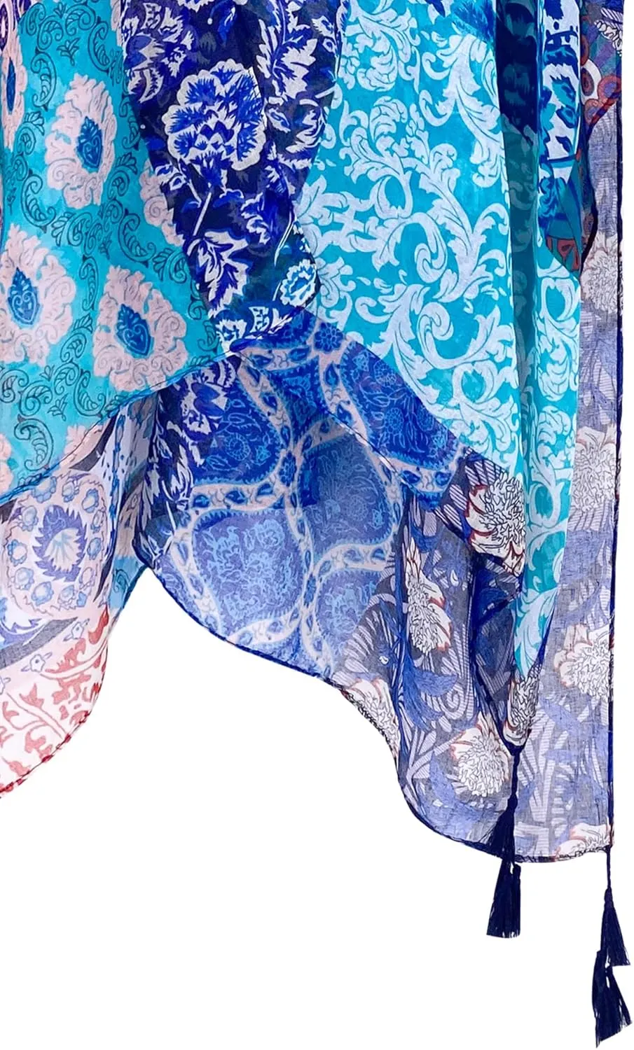 Beautiful Nomad Women's Kimono Swimsuit Coverups Beach Floral Casual Cardigan Bathing Suit Cover Up for Summer Swimwear