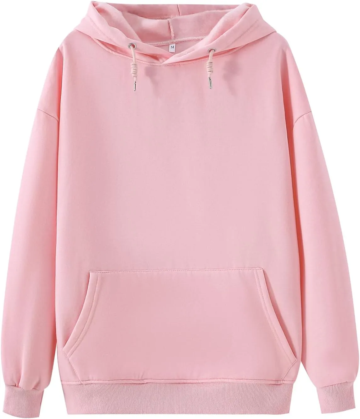 Bobeutou Women Oversized Letter Graphic Print Aesthetic Hoodies Preppy Hooded Sweatshirt Trendy Fleece Hoodie Pullover Top
