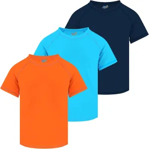 Boys Rash Guard Swim Shirt Short Sleeve Swimwear Toddler Kids Youth Rashguard Water Shirt UPF  50 Quick Dry Shirt