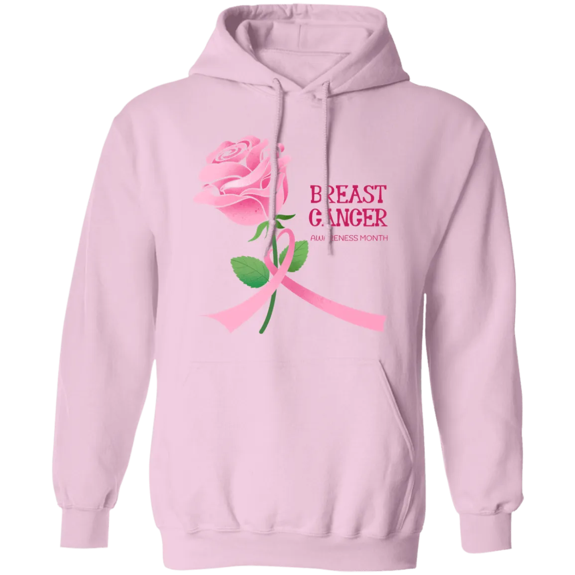 Breast Cancer Awareness Pullover Hoodie