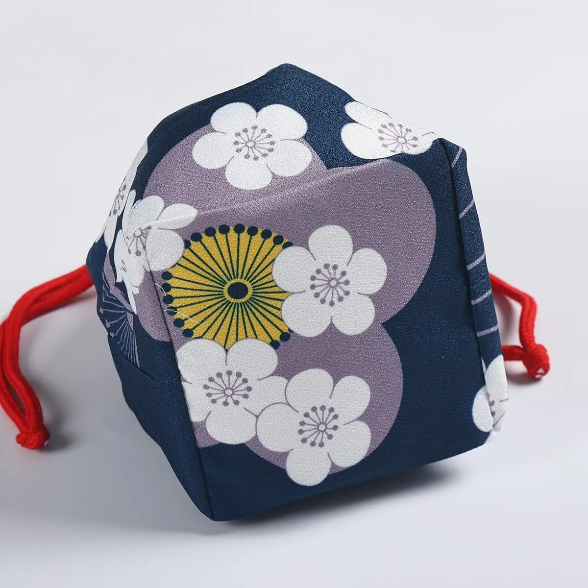 CAMDOM Japanese Drawstring Bag Kimono Handbag Blossom Sakura Bag Vintage Jewelry Coin Purse Gift Bag