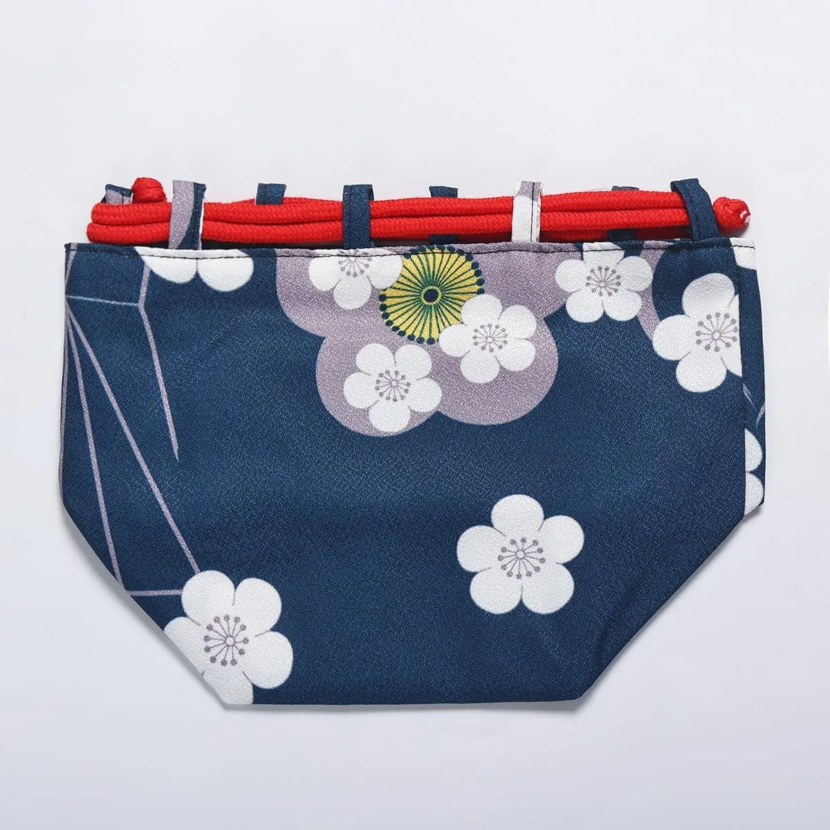 CAMDOM Japanese Drawstring Bag Kimono Handbag Blossom Sakura Bag Vintage Jewelry Coin Purse Gift Bag