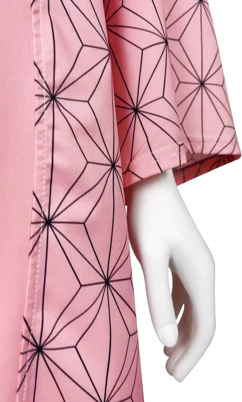 Drofe Anime Robes Tanjiro Cosplay Costume Zenitsu Kimono