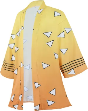 Drofe Anime Robes Tanjiro Cosplay Costume Zenitsu Kimono