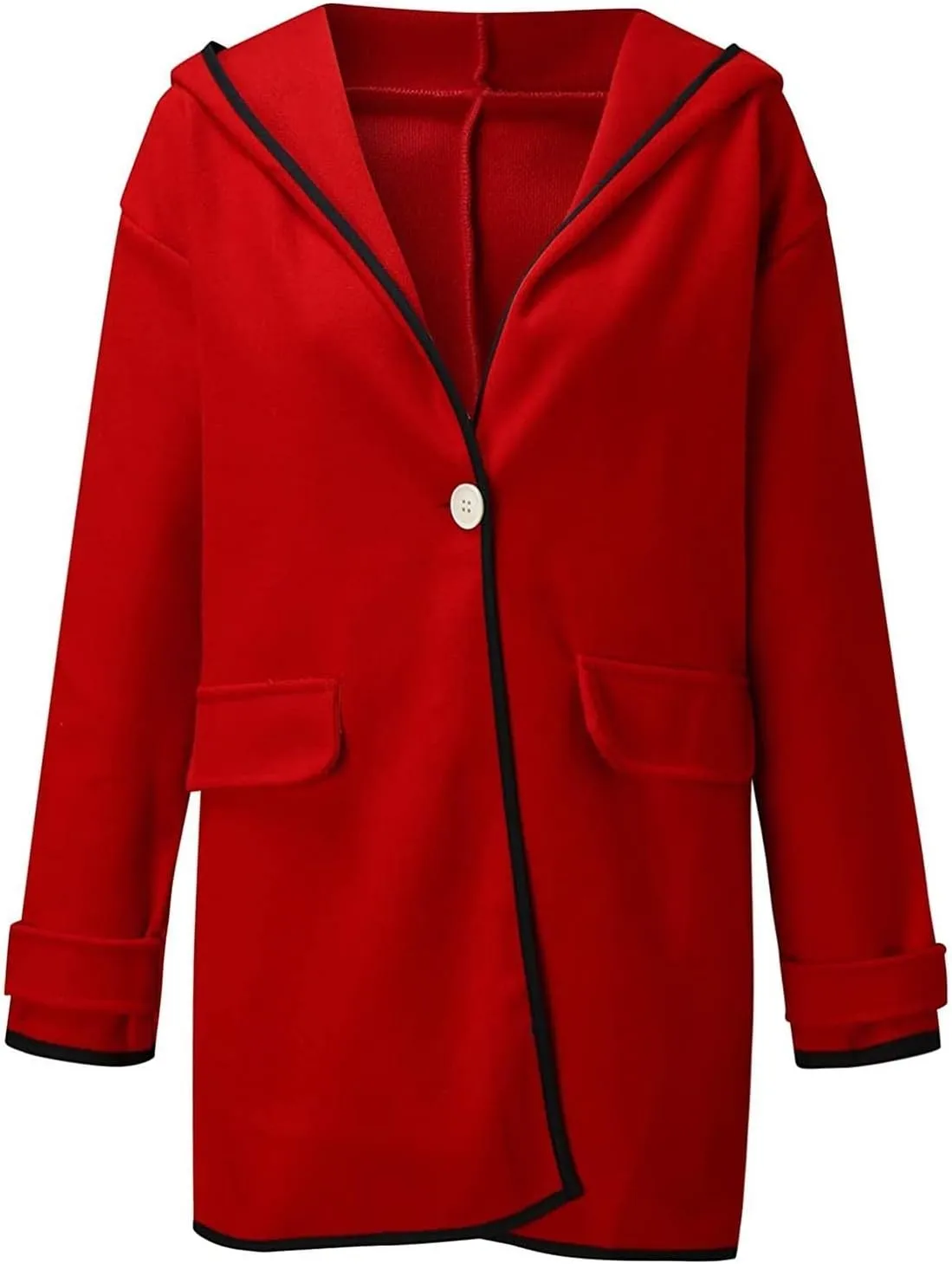 Febecool Shacket Jacket Women Fashion Bomber Jacket Warm Coat Flannel Jacket Women Warm Blouse Coat Button Slim Jacket