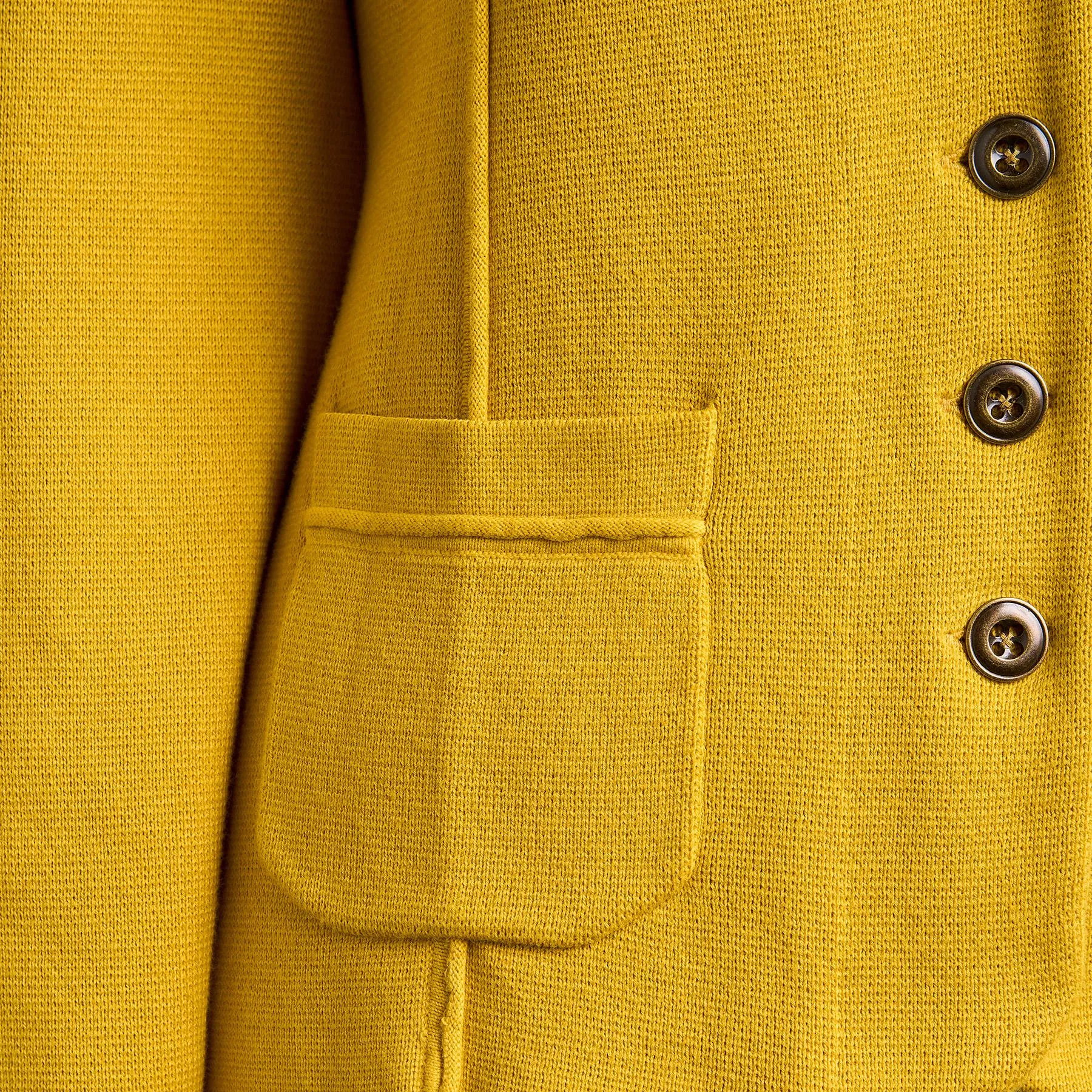 Gold Rush Sweater Blazer