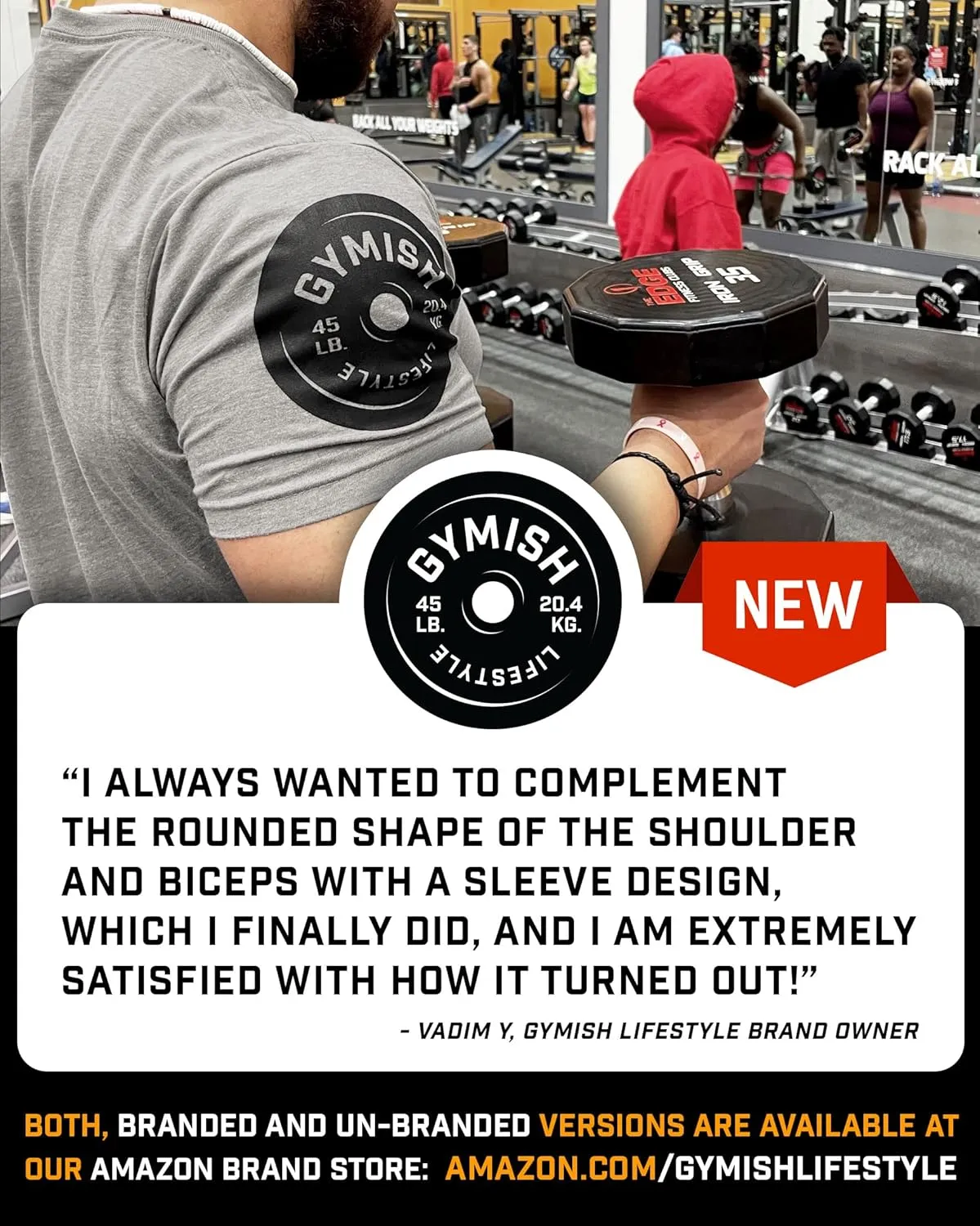 Gymish Lifestyle Iron Discipline Gym Workout Shirt for Men Motivational T-Shirt
