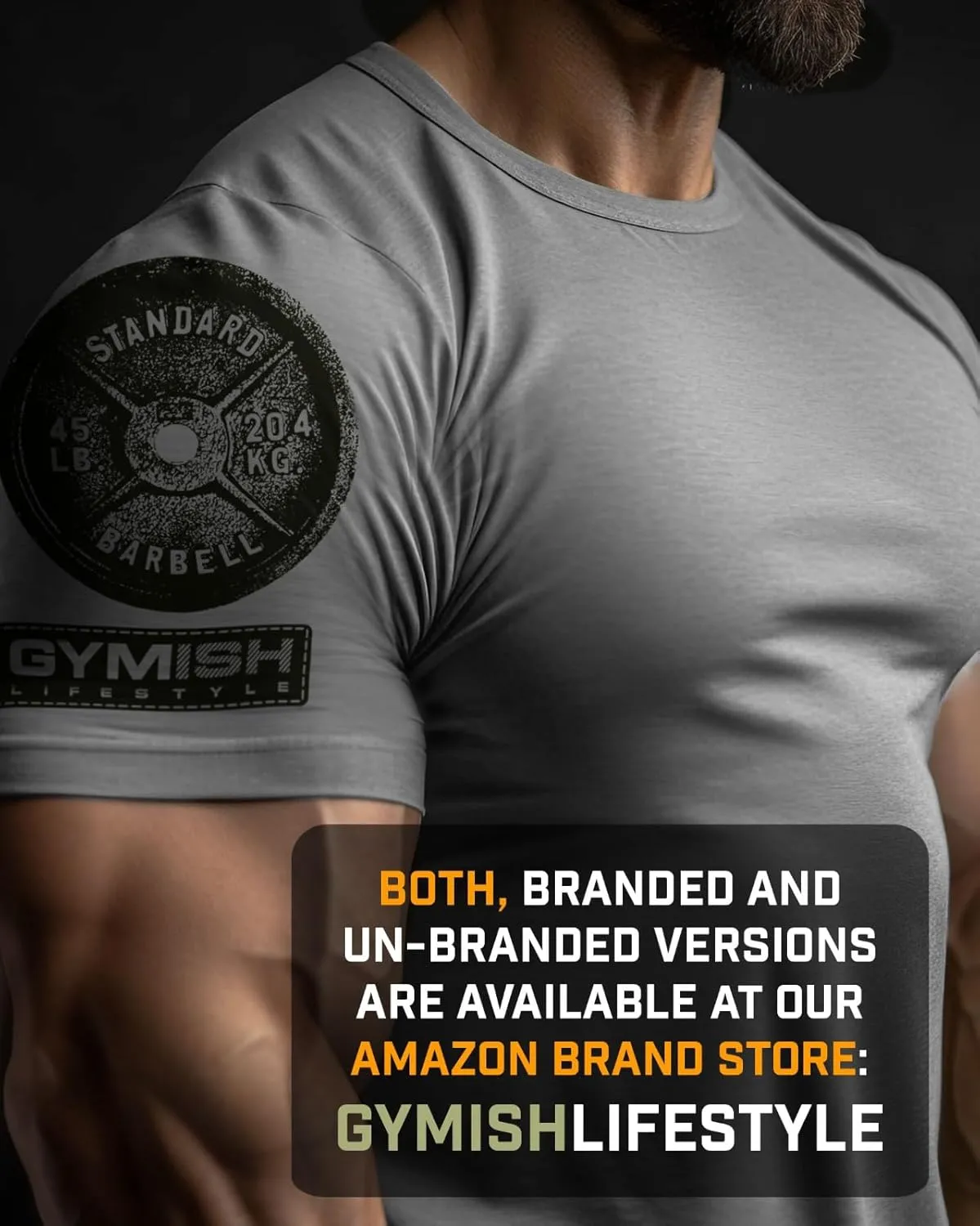 Gymish Lifestyle Iron Discipline Gym Workout Shirt for Men Motivational T-Shirt