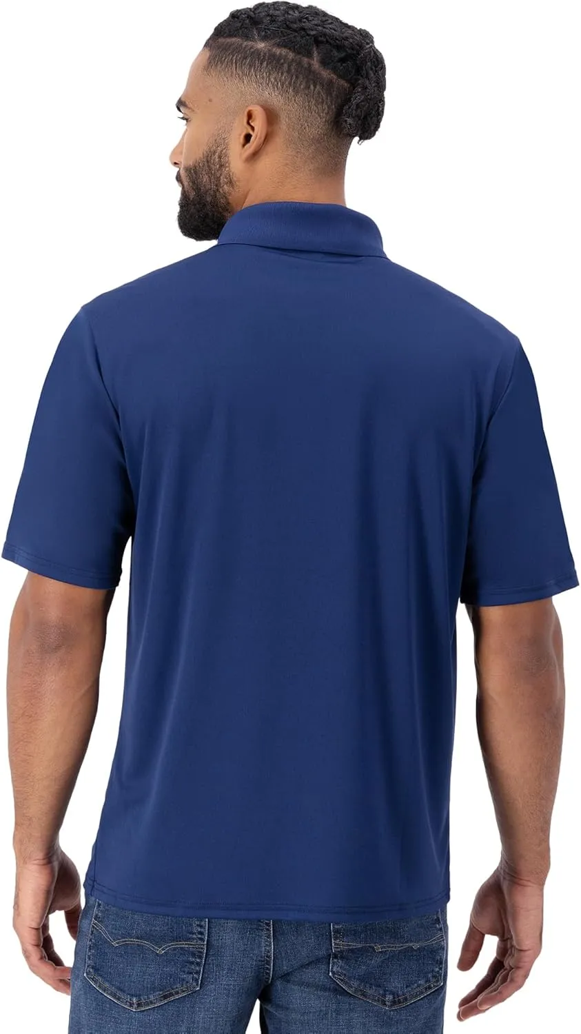 Hanes Sport Men's Polo Shirt, Men's Cool DRI Moisture-Wicking Performance Polo Shirt, Jersey Knit Performance Polo Shirt