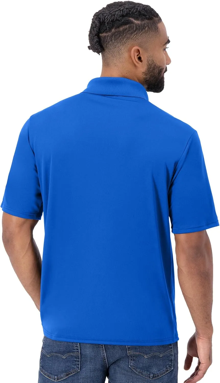 Hanes Sport Men's Polo Shirt, Men's Cool DRI Moisture-Wicking Performance Polo Shirt, Jersey Knit Performance Polo Shirt