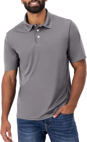 Hanes Sport Men's Polo Shirt, Men's Cool DRI Moisture-Wicking Performance Polo Shirt, Jersey Knit Performance Polo Shirt
