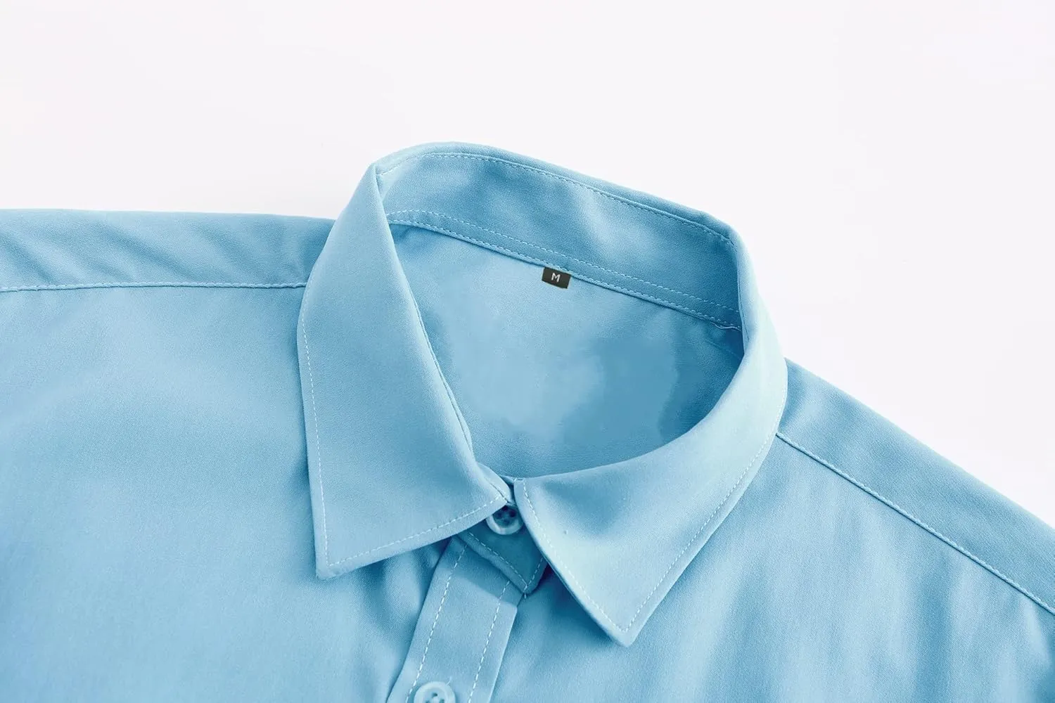 Jandukar Mens Wrinkle Resistant Shirt Long Sleeve Wrinkle Free Dress Shirt