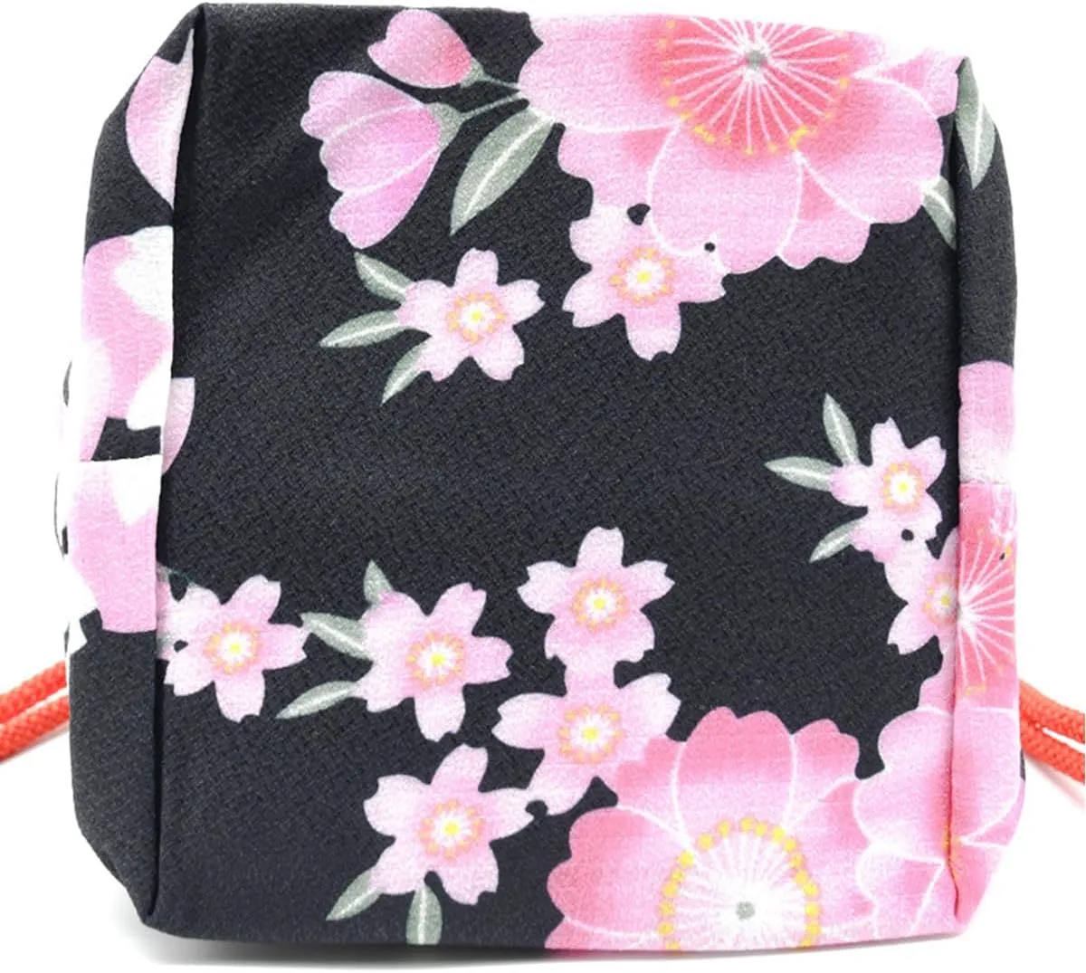 Japanese Drawstring Bag Kimono Handbag Blossom Sakura Bag Vintage Jewelry Coin Purse Gift Bag