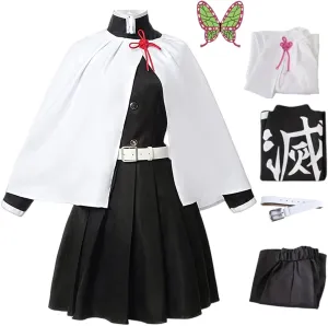 Kanao Cosplay Costume Kimono for Adult Cloak Kanao Costume Halloween Kimono Outfit Cosplay Set with Wig