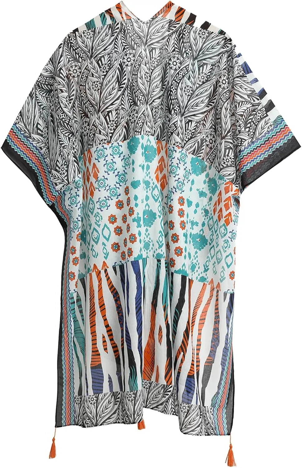 Kimonos for Women Beach Swimsuit Cover Up Boho Lightweight Kimono Cardigans for Summer