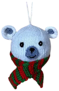 Knitted Ornament Set "Winter Cheer"