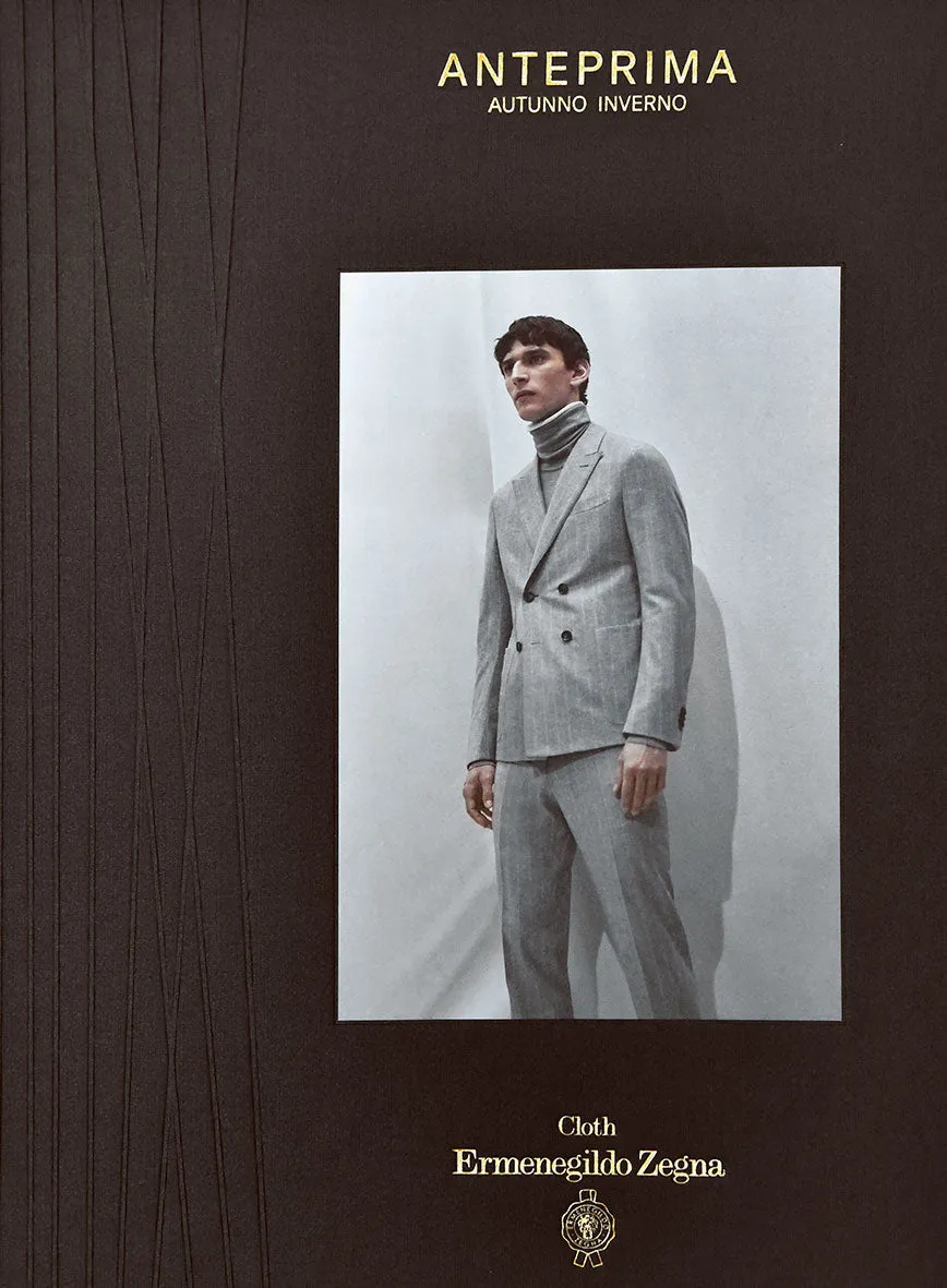 Lanificio Zegna Trofeo Brown Glen Cashmere Jacket