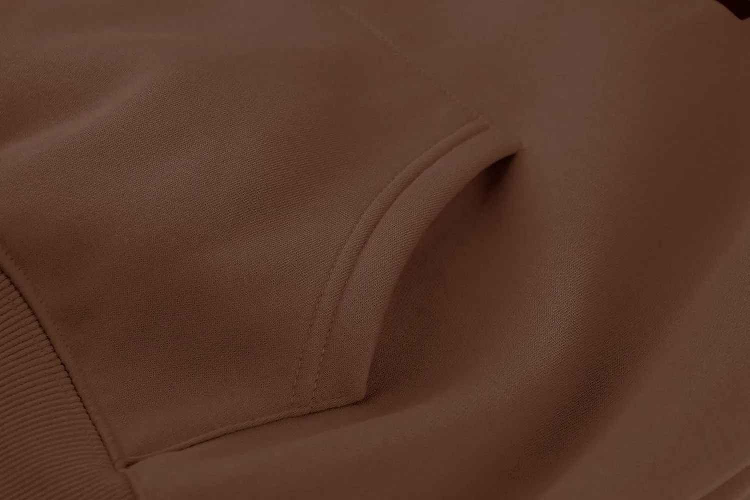 Lauweion Women Solid Basic Fleece Letter Loose Hoodie Sweatshirt Long Sleeve Kangaroo Pocket Drop Shoulder Pullovers Top