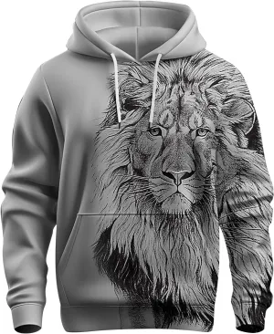 LCMTWX Mens Sweatshirt Winter Vintage Long Sleeve Hoodie Half Zipper Hooded Sweatshirt Top Workwear Multi Pocket Outdoor