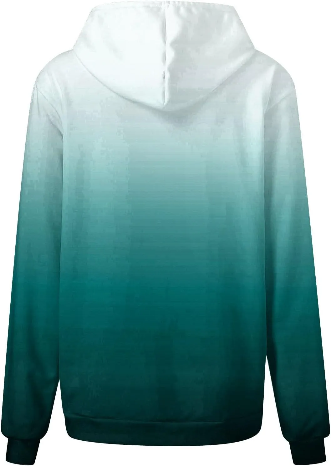 LRMQS Womens Fall Fashion 2024 Trendy Oversized Hoodie Sweatshirts Gradient Color Casual Drawstring Hoodies Pullover Clothes