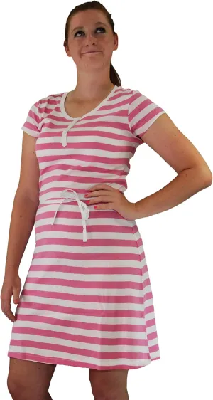 Maks Euro Design Ladies Casual Cotton Summer Beach Coverup Sun Dress