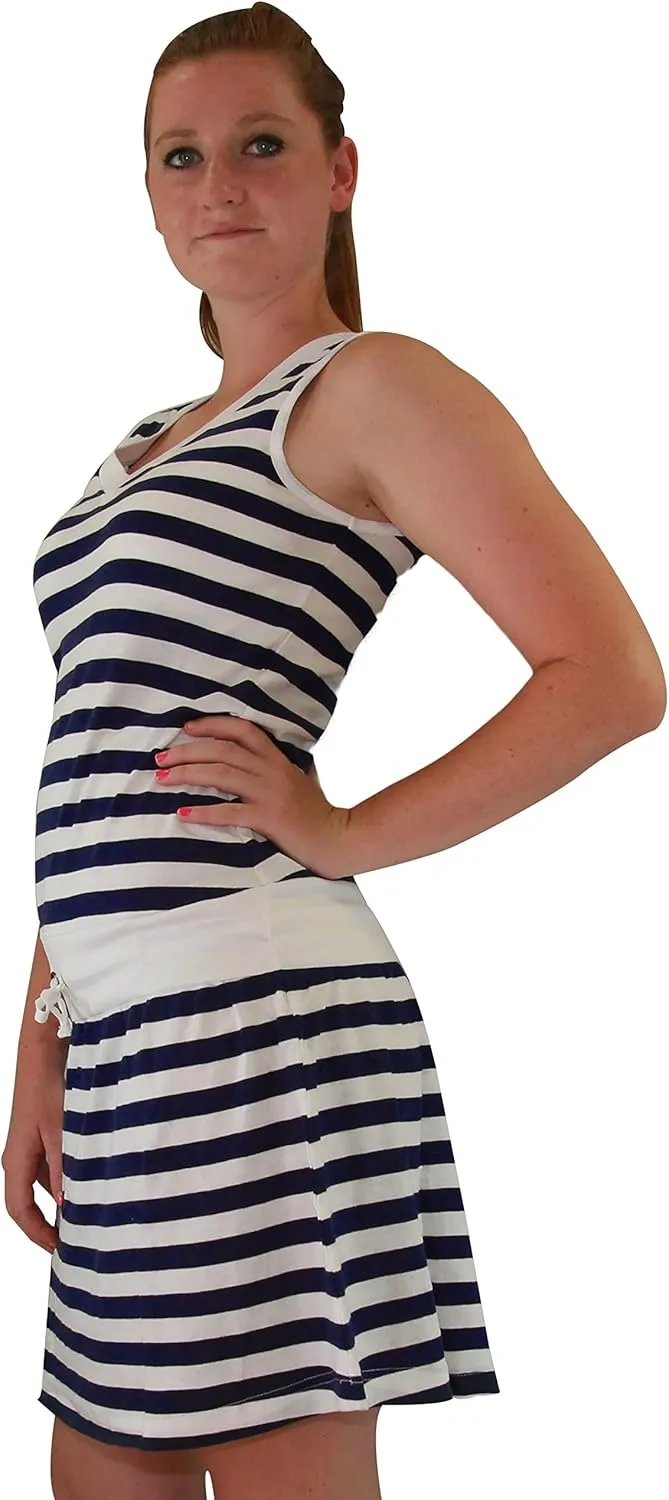 Maks Euro Design Ladies Casual Cotton Summer Beach Coverup Sun Dress