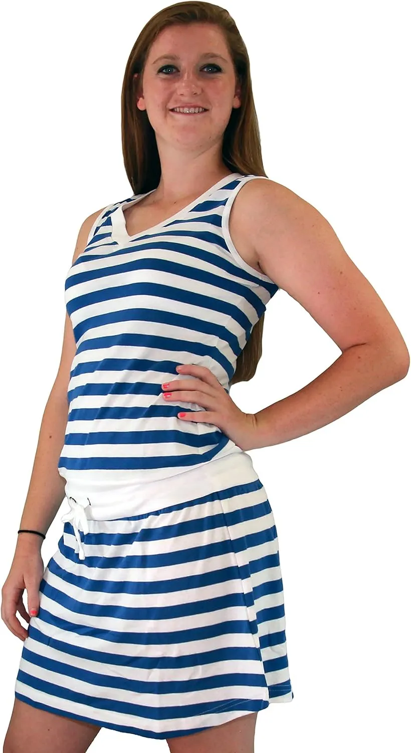 Maks Euro Design Ladies Casual Cotton Summer Beach Coverup Sun Dress