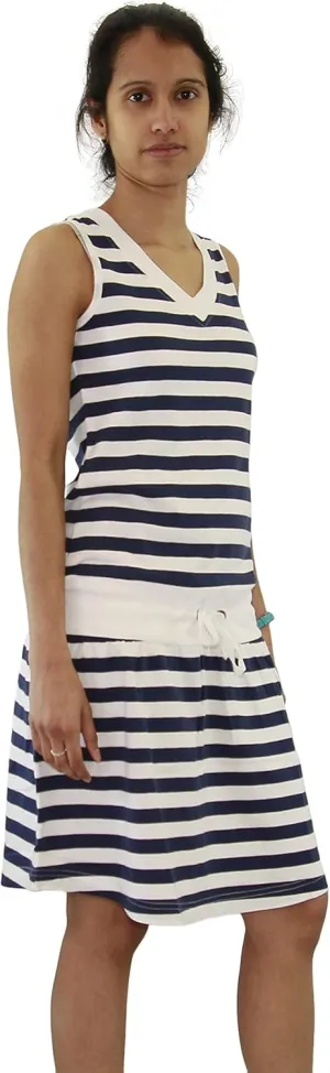 Maks Euro Design Ladies Casual Cotton Summer Beach Coverup Sun Dress
