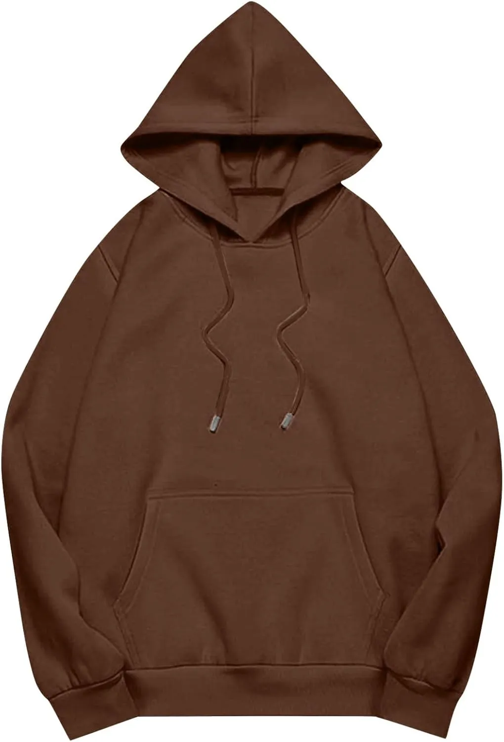 MCILLO Women Hoodies Fleece Oversized Sweatshirt Casual Basic Long Sleeve Athletic Workout Pullover 2025 Fall Trendy