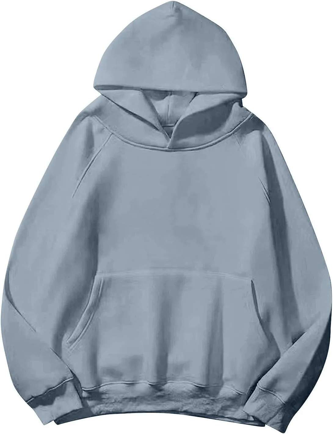 MCILLO Women Hoodies Fleece Oversized Sweatshirt Casual Basic Long Sleeve Athletic Workout Pullover 2025 Fall Trendy