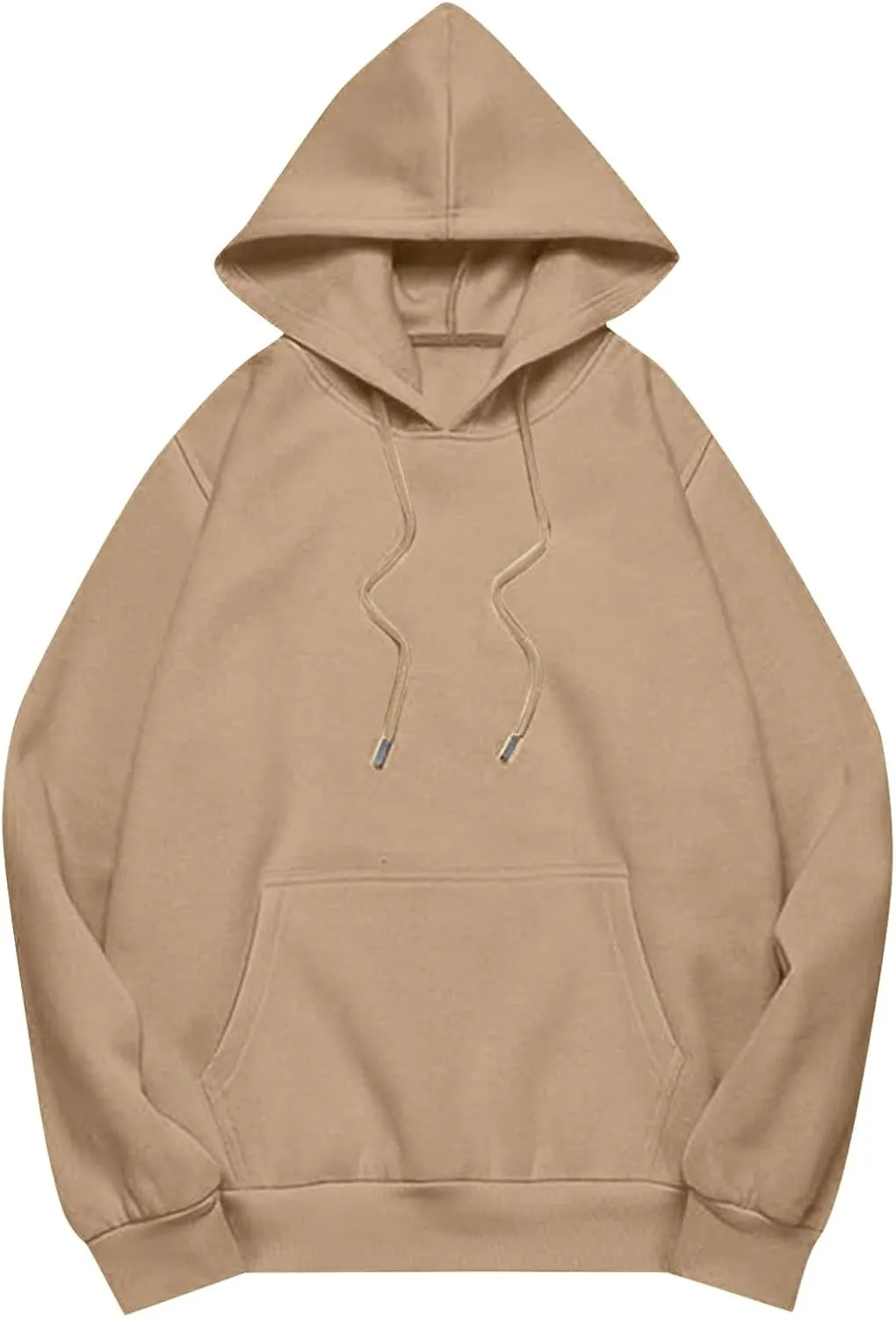 MCILLO Women Hoodies Fleece Oversized Sweatshirt Casual Basic Long Sleeve Athletic Workout Pullover 2025 Fall Trendy