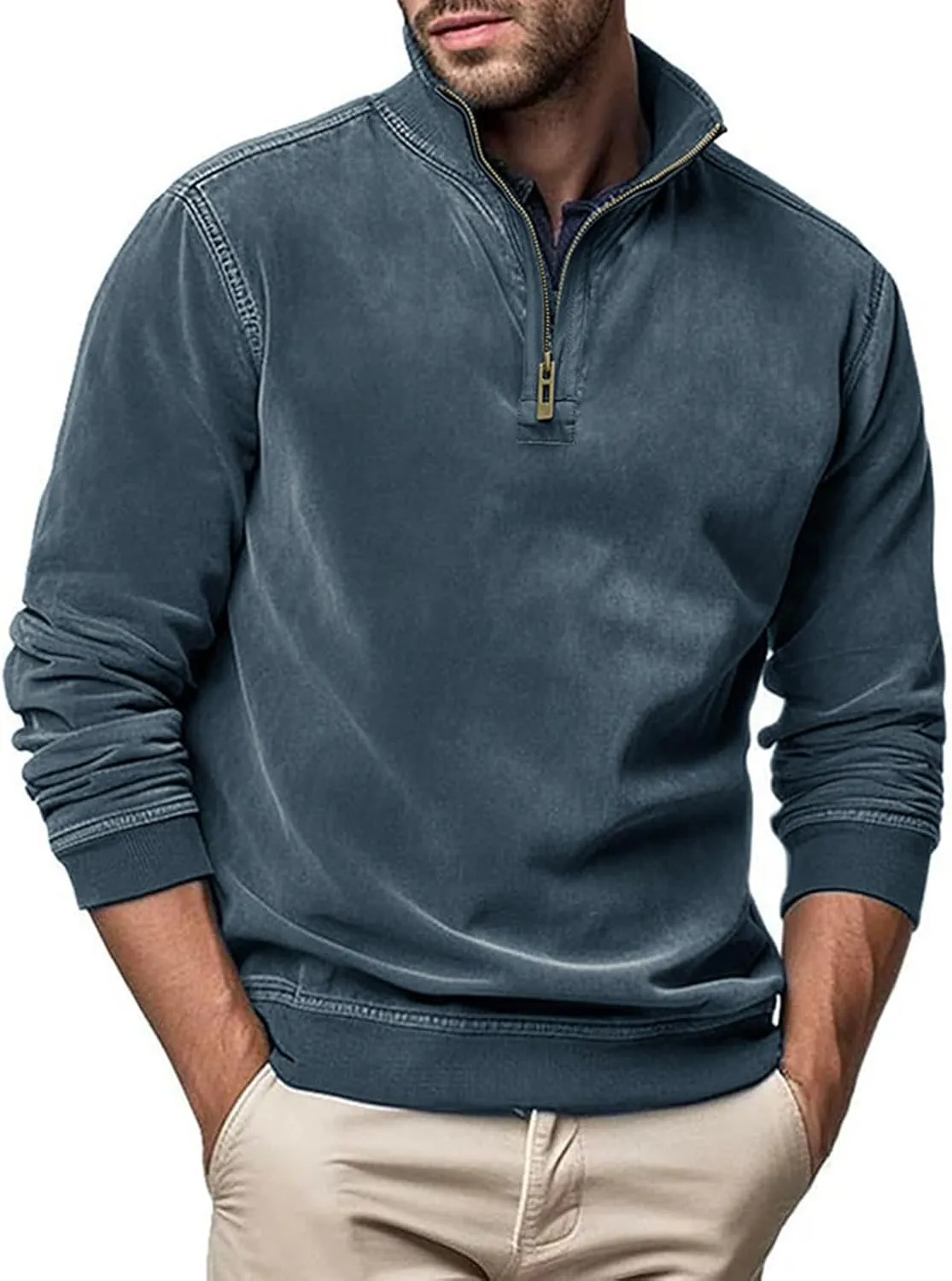 Men's Fashion Casual Color Block Long Sleeve Turndown Collar Blouse Shirt Tops, 2024 Tall and Big Mens Fall Winter