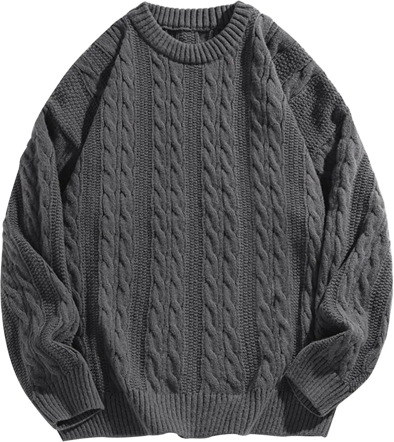 Men's Graphic Oversized Sweater Unisex Knit Aesthetic Sweaters Streetwear Casual Tunic Pullover Jumper