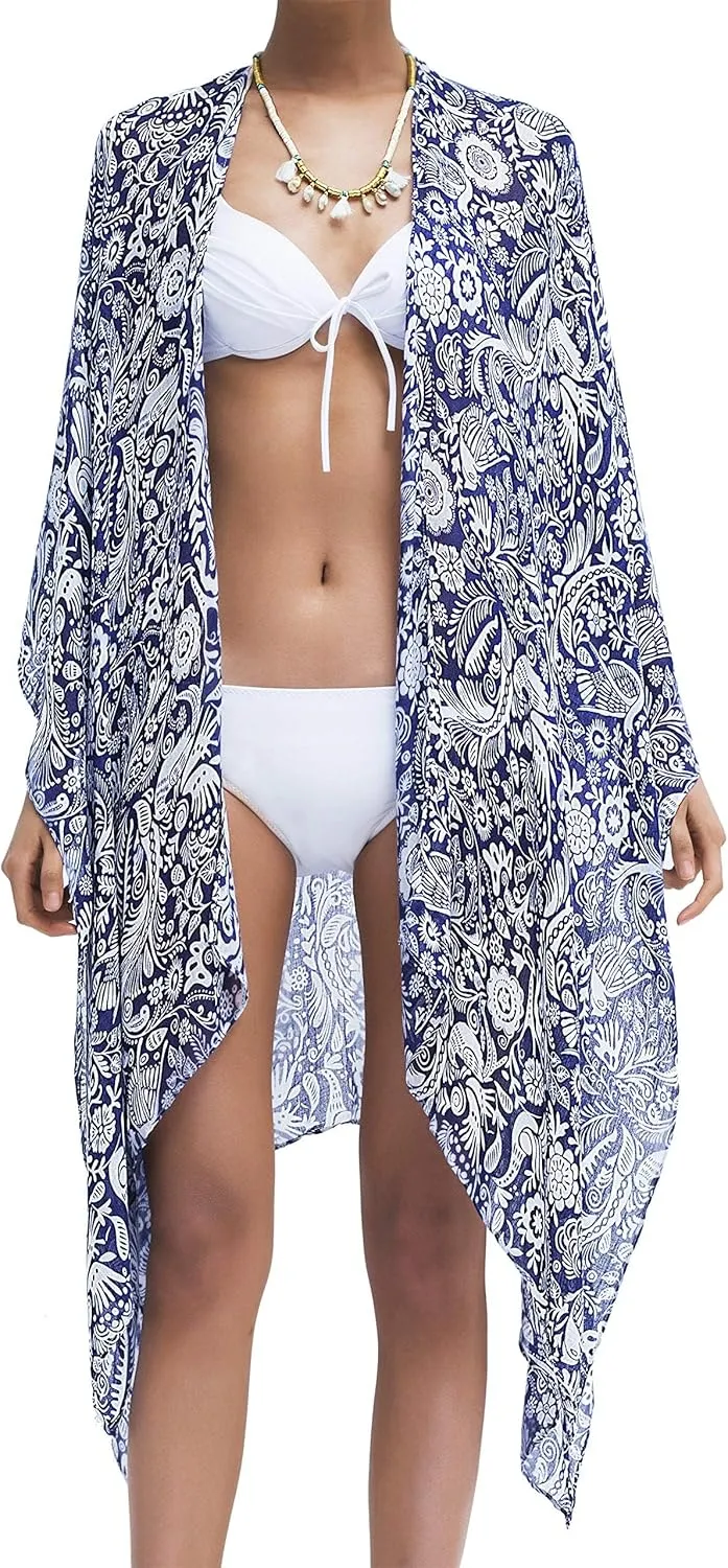 Moss Rose Women Summer Bikini Kimono Bathing Suit Cover Ups for Swimwear