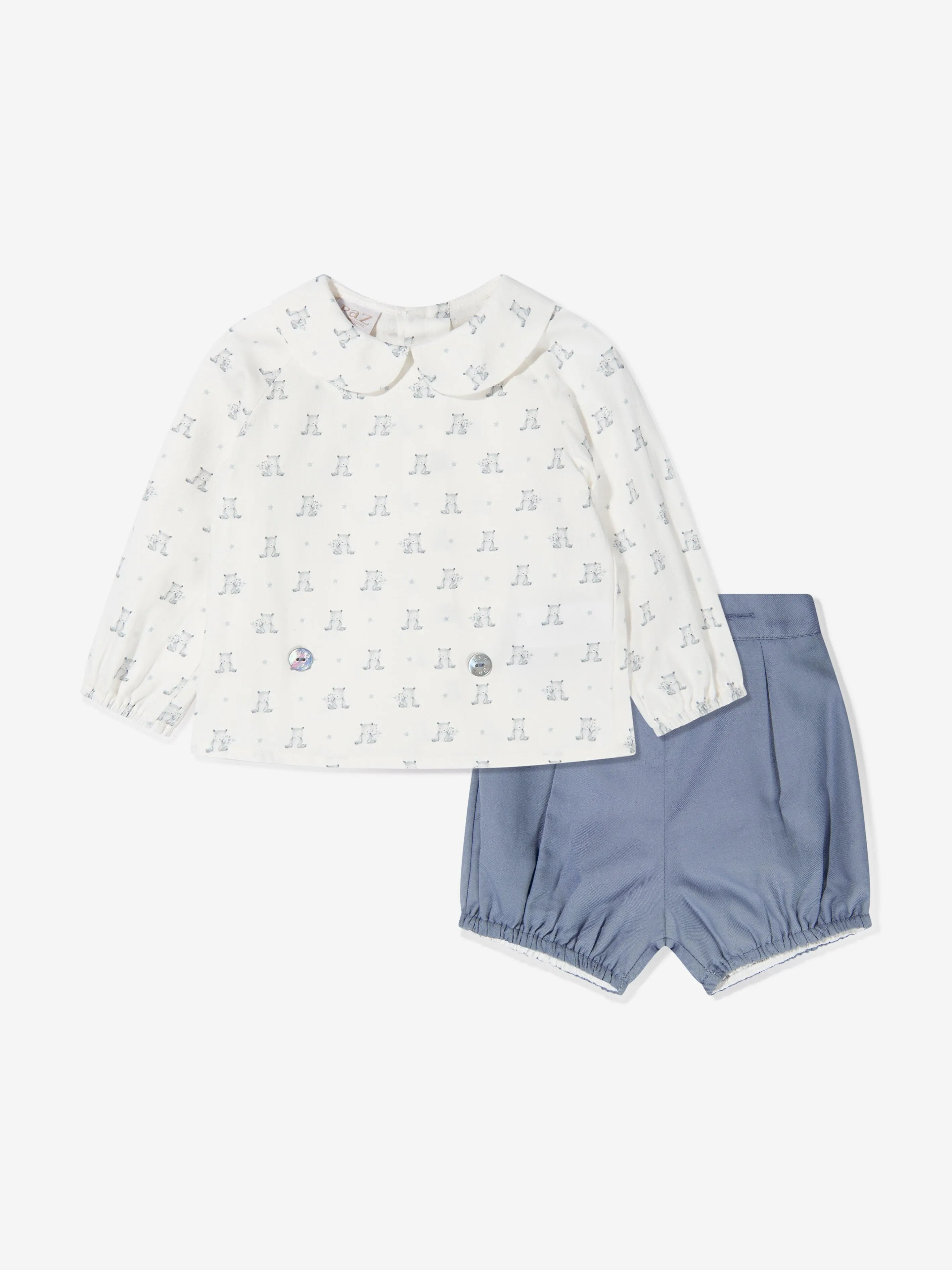 Paz Rodriguez Baby Boys Shirt And Shorts Set