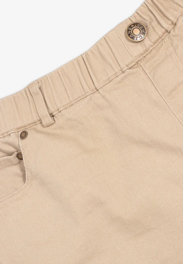 Peanuts Plus Size Denim Shorts - Red