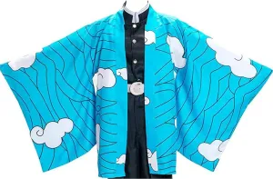 Poetic Walk Anime Cosplay Costume Urokodaki Cloak Robe Kimono Bath Halloween Suit Cloak
