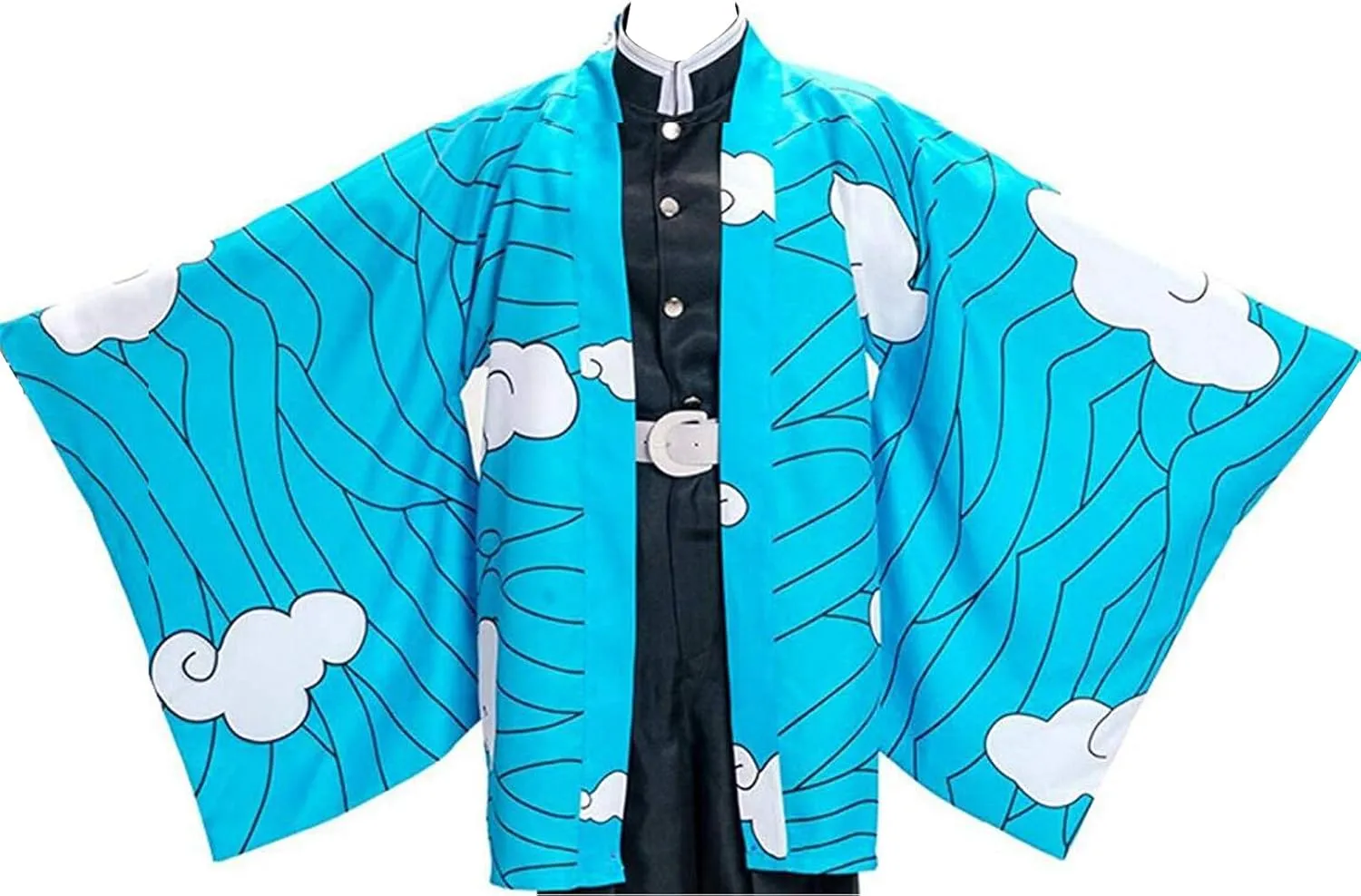 Poetic Walk Anime Cosplay Costume Urokodaki Cloak Robe Kimono Bath Halloween Suit Cloak