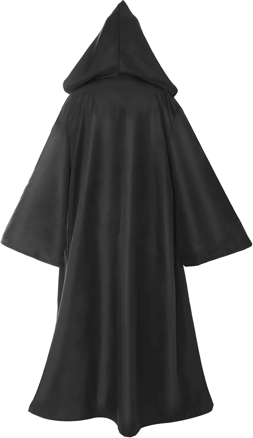 Red Anime Cosplay Costume Adult Anime Kimono Costume Uniform Cloak Halloween Costumes with Hat Halloween Outfits