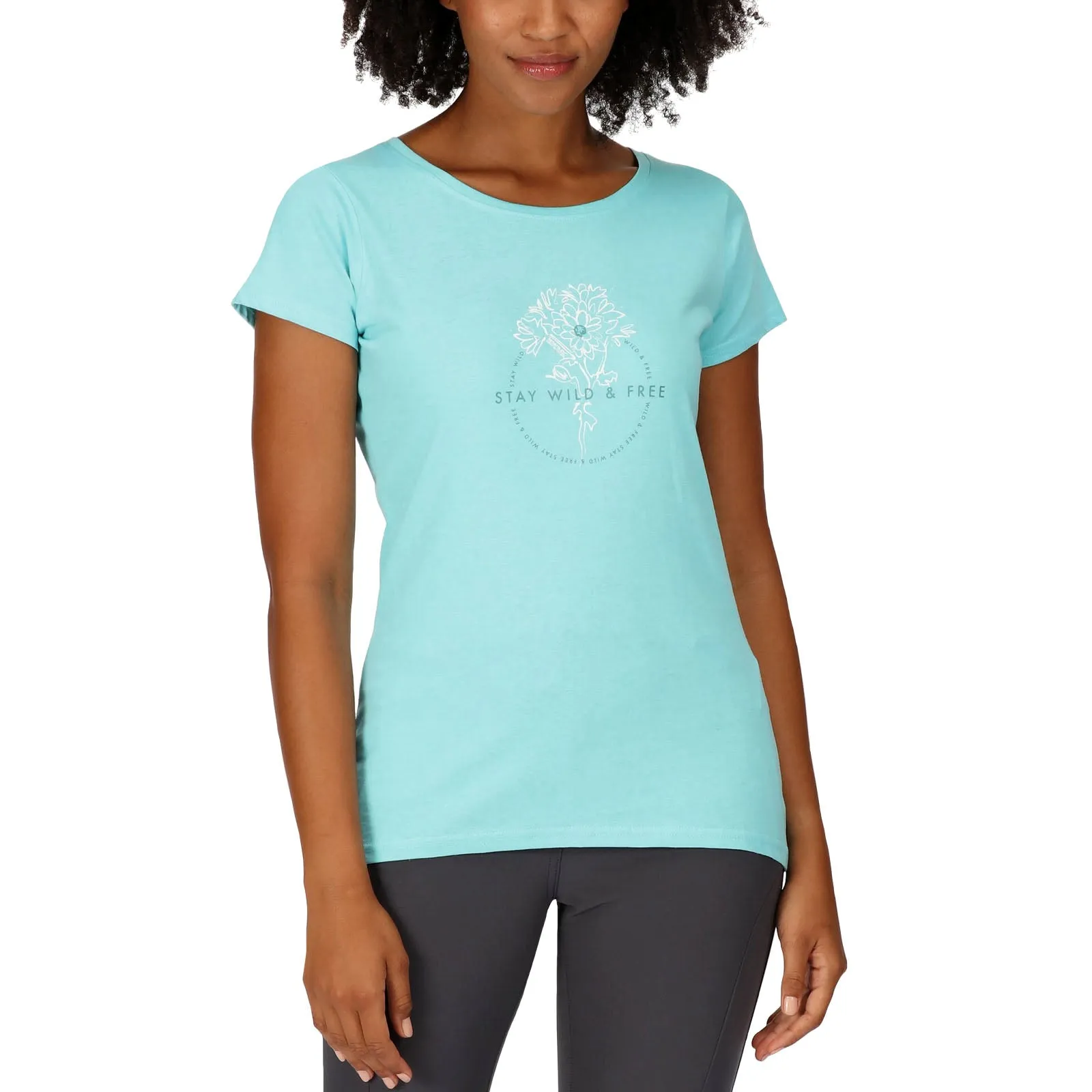 Regatta Womens Breezed III Short Sleeve Printed T-Shirt