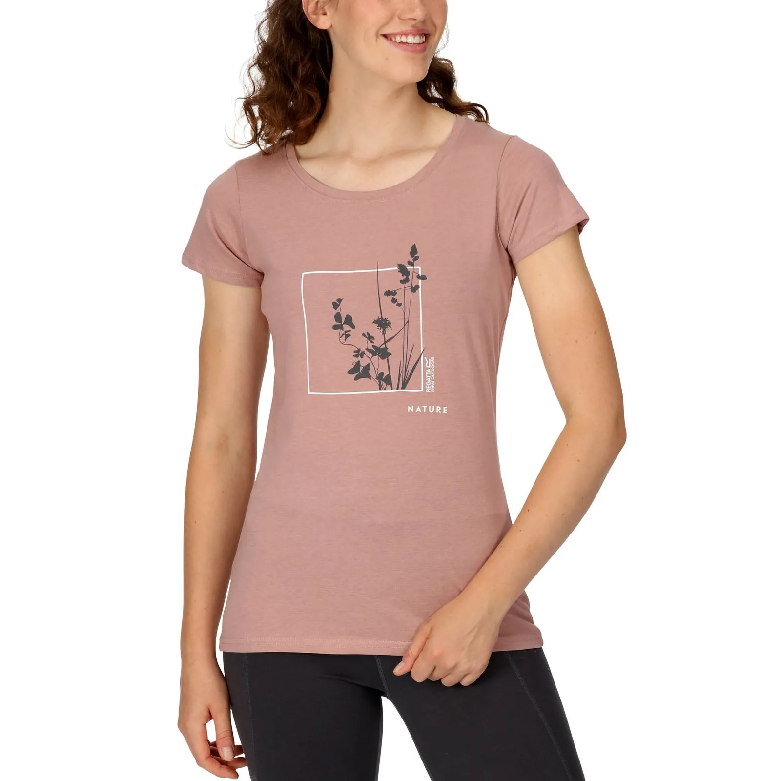 Regatta Womens Breezed III Short Sleeve Printed T-Shirt