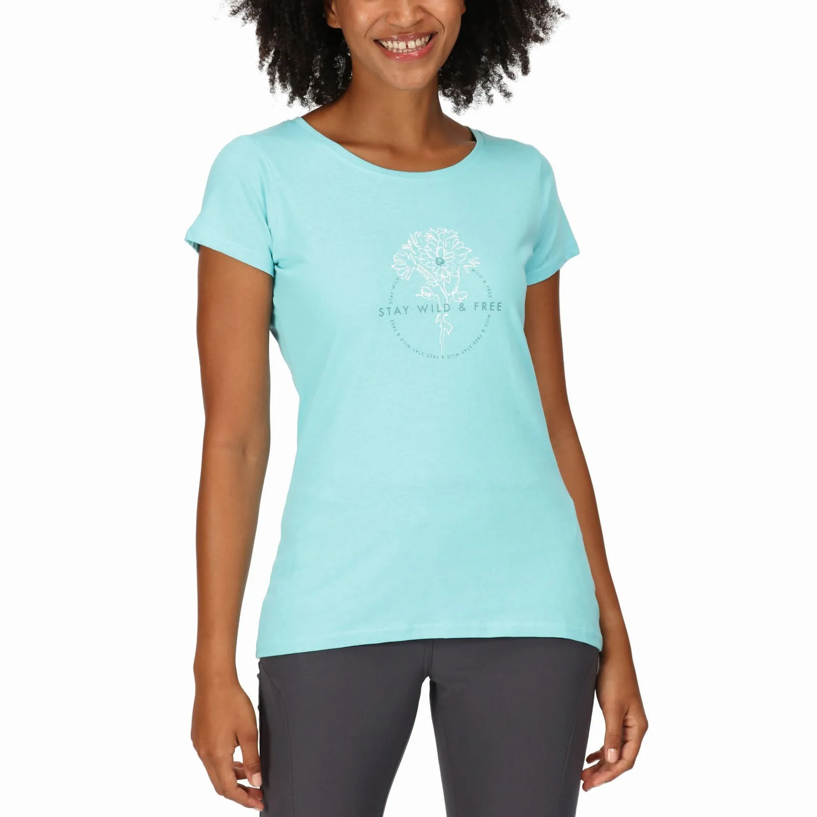 Regatta Womens Breezed III Short Sleeve Printed T-Shirt