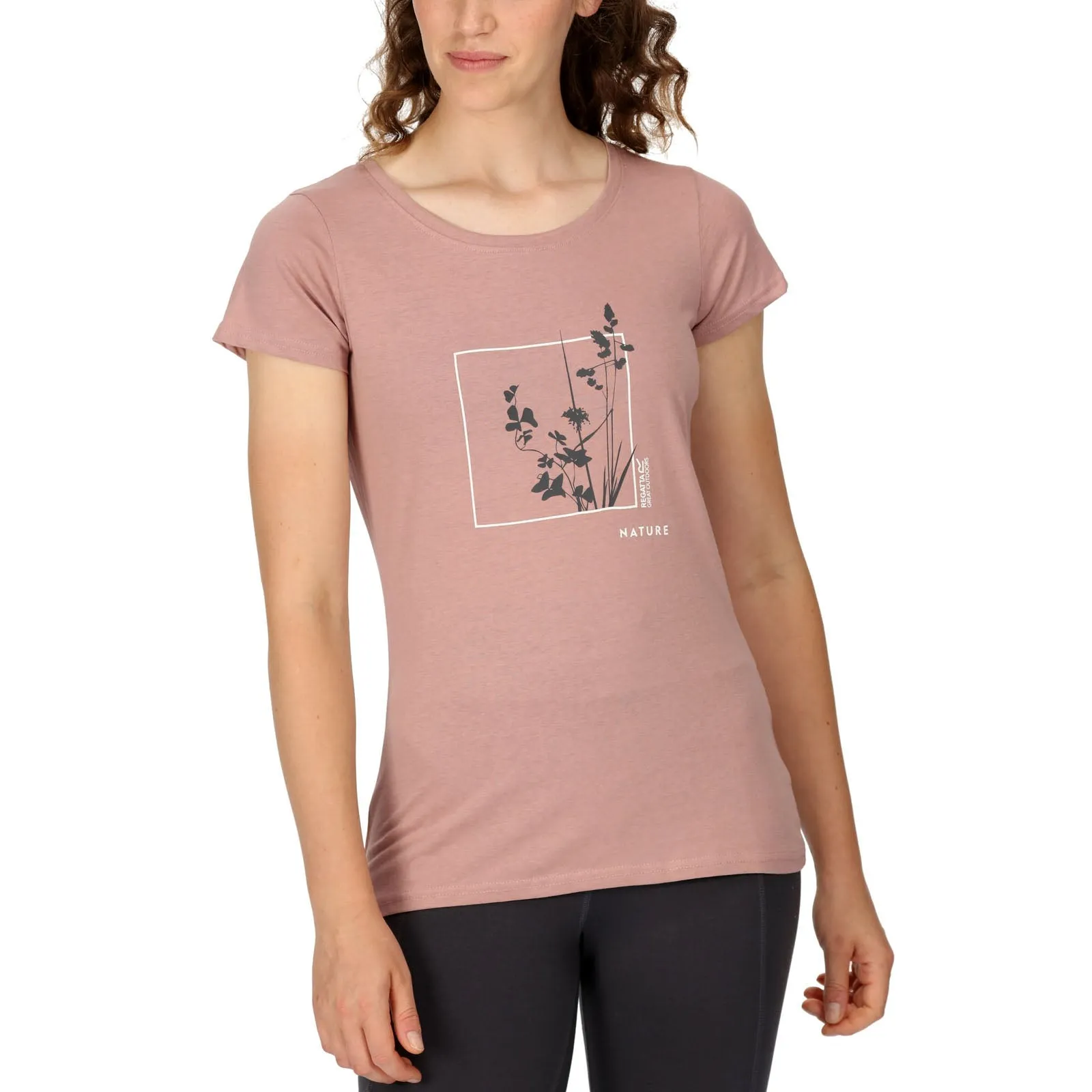 Regatta Womens Breezed III Short Sleeve Printed T-Shirt