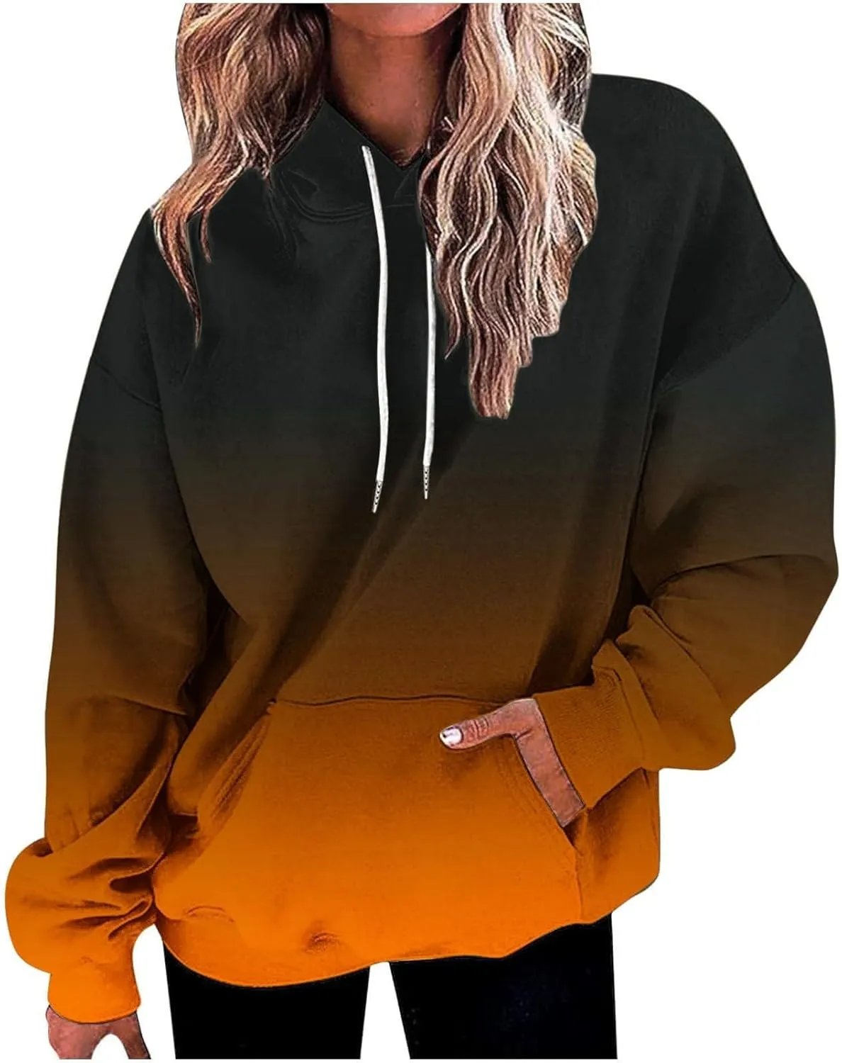SHAOBGE 2023 Plus Size Long Sleeve Hoodie Shirts Lady Fashion Top Blouse Leopard Hoodies For Women Amazon Warehouse Deals My Recent Orders Early Prime Big Deal